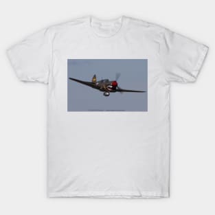 P-40E Warhawk fly-by T-Shirt